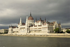 Buildings of Parliament, Budapest by Patricia Smith