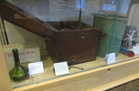 Tom Harwood's Vintage Fishing Tackle collection