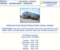 Ocean Shores Public Library Catalog