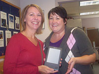 Friends of the Library Kindle winner