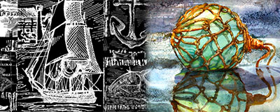 Scratchboard and Watercolor