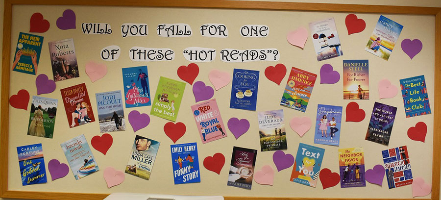 Circulation Desk Bulletin Board